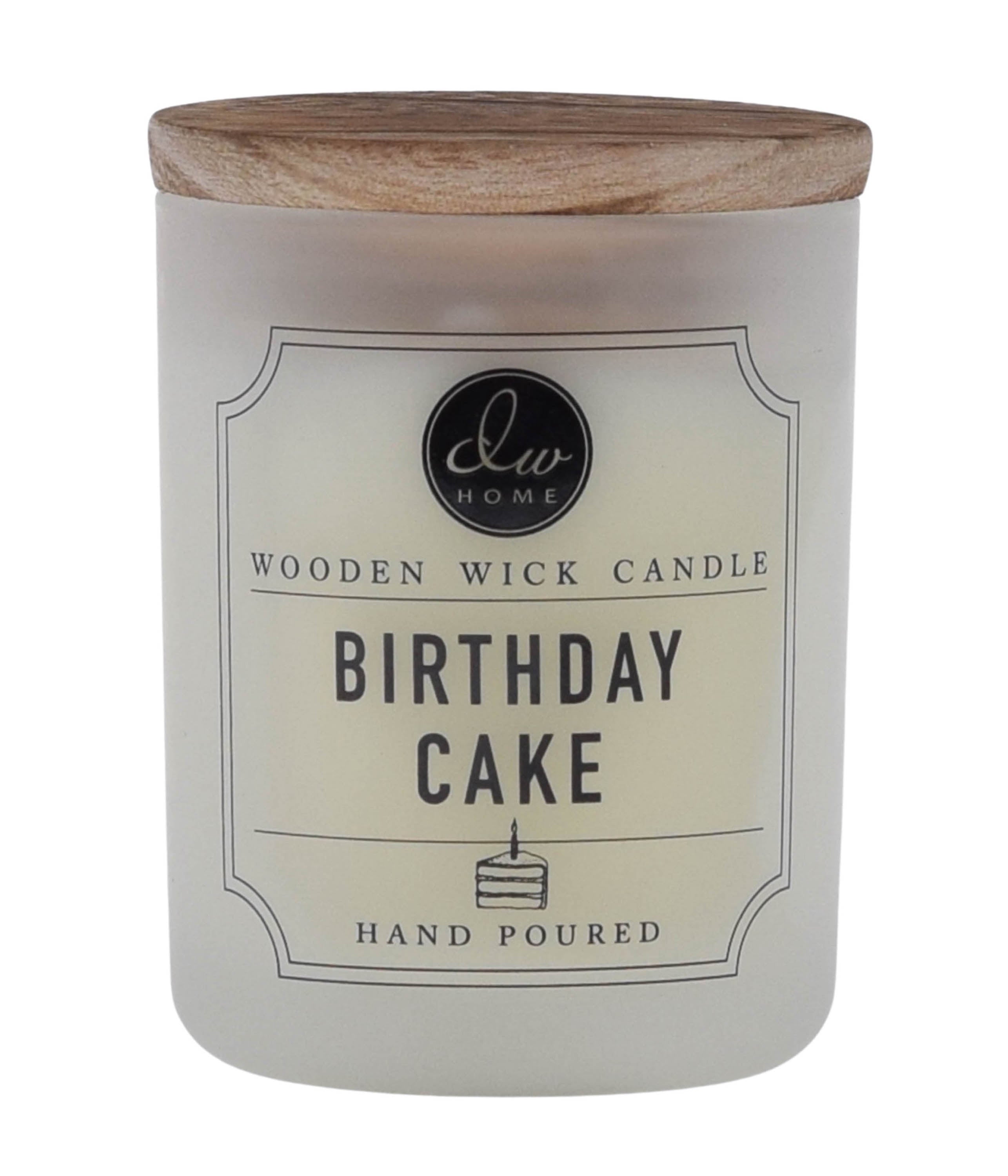 Birthday Cake  Wooden Wick Candle - Mini – DW Home Candles