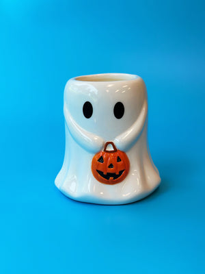 Pumpkin Pie Ice Cream Ceramic Candle Single Wick