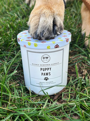 Puppy Paws Candle Single Wick