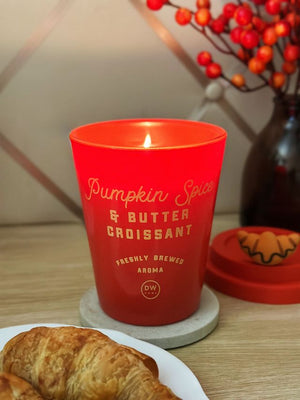 Pumpkin Spice & Butter Croissant Candle Single Wick