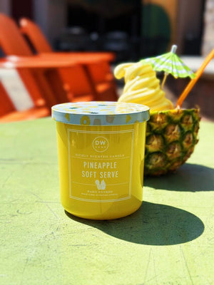 Pineapple Soft Serve Candle Single Wick