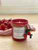 Fresh Picked Strawberries Candle SIngle Wick