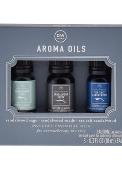 Signature Sandalwood Aroma Oils | 3-Pack