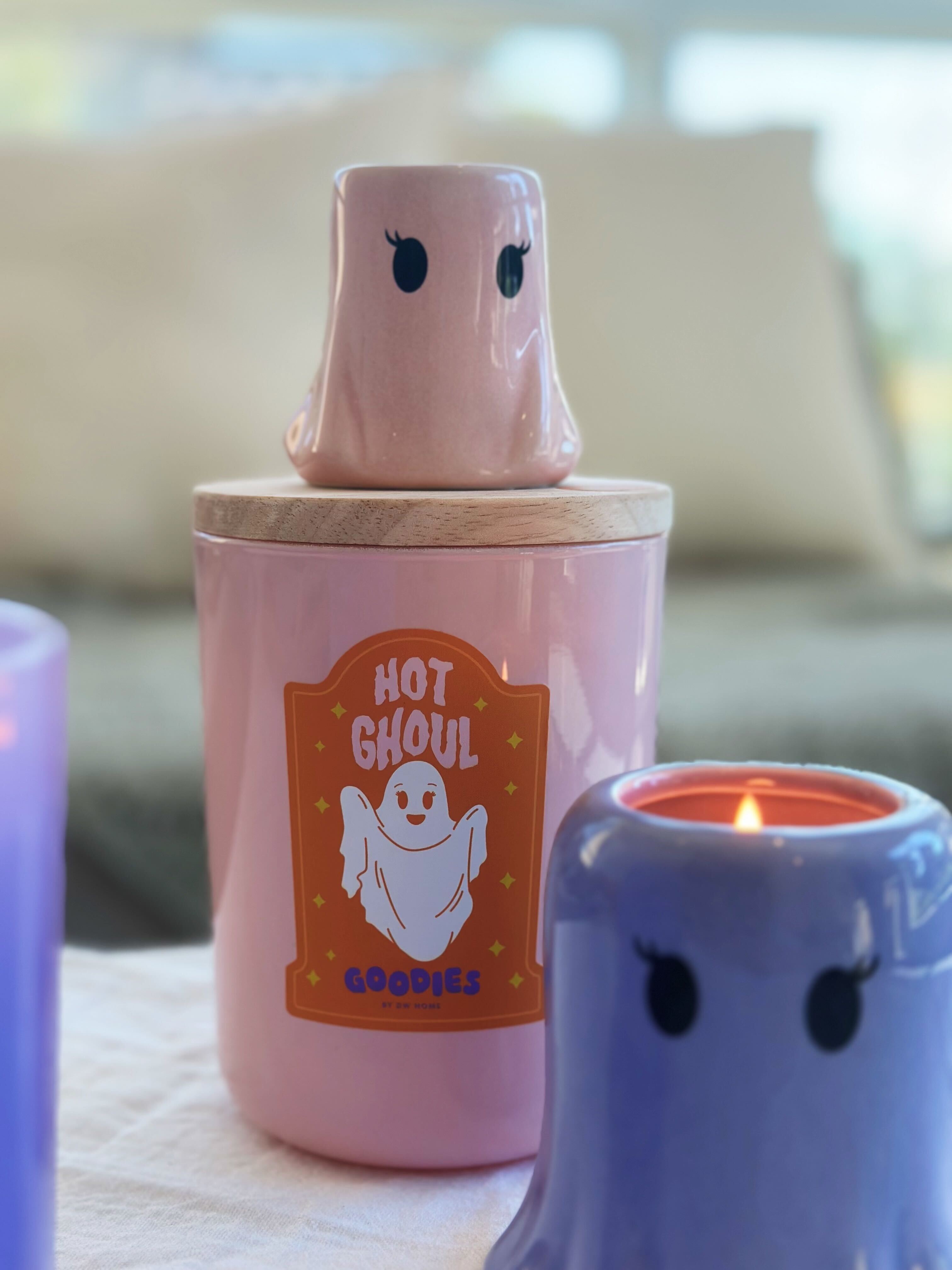 DW Home Ghost hotsell tears Soda Pop Candle Halloween set