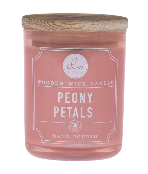 Peony Petals | Wooden Wick Candle - Mini