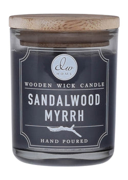 Sandalwood Myrrh | Wooden Wick Candle - Mini