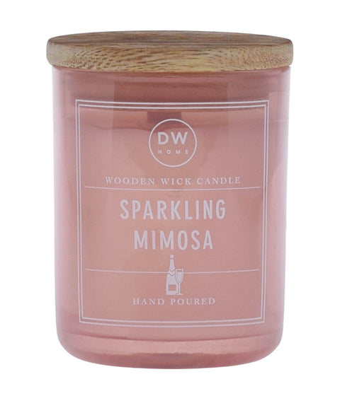 Sparkling Mimosa | Wooden Wick Candle - Mini