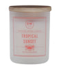 Tropical Sunset | Wooden Wick Candle - Mini