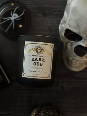 Dark Oud Candle Single Wick