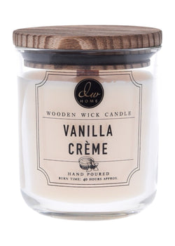 Vanilla Crème | WOODEN WICK CANDLE