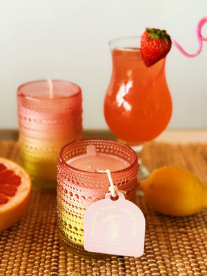 Frozen Pink Lemonade Candles Single Wick